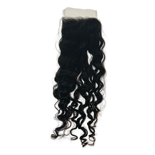 CURLY HD CLOSURE - RAW INDIAN *Pre-Order*